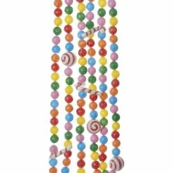 Hot Sale 😉 Kurt Adler H2047 🍬 Candy Themed Plastic Garland, Multicolor, 6 Feet Long ⌛