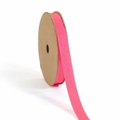 Cheapest 😍 LaRibbons 3/8" Premium Textured Grosgrain Ribbon -Fuchsia 😍
