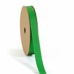 Budget 🌟 LaRibbons 3/8" Premium Textured Grosgrain Ribbon - Kelly Green 🌟