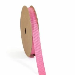 Hot Sale 👍 LaRibbons 3/8" Premium Textured Grosgrain Ribbon -Rose Pink ⌛