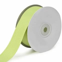 Cheap 🎉 LaRibbons and Crafts 1 1/2" 20yds Premium Textured Grosgrain Ribbon -Lemongrass ✨