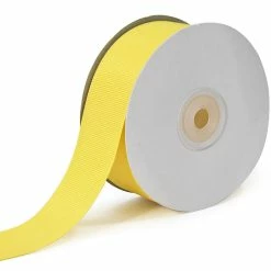 Top 10 🌟 LaRibbons and Crafts 1 1/2" 20yds Premium Textured Grosgrain Ribbon - Maize 👏