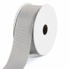 Top 10 🔔 LaRibbons and Crafts 1 1/2" 20yds Premium Textured Grosgrain Ribbon -Millennium Silver ❤️