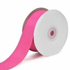 Best Pirce 👍 LaRibbons and Crafts 1 1/2" 20yds Premium Textured Grosgrain Ribbon - New Shocking Pink 🛒
