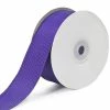 Outlet 😀 LaRibbons and Crafts 1 1/2" 20yds Premium Textured Grosgrain Ribbon -Regal Purple 🧨