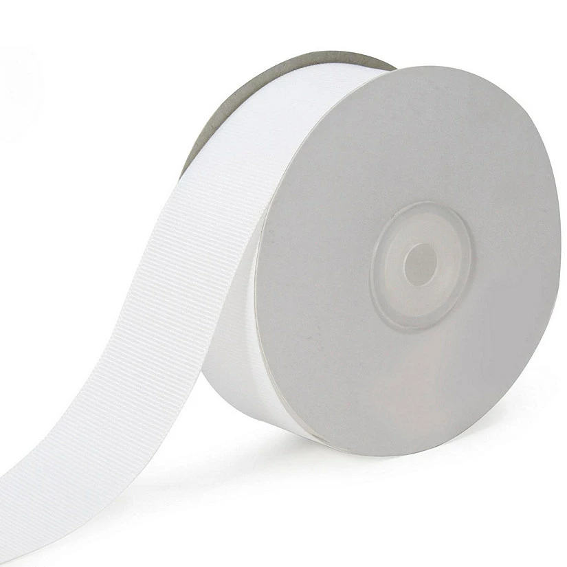 Budget π― LaRibbons and Crafts 1 1/2" 20yds Premium Textured Grosgrain Ribbon -White π 1 Budget π― LaRibbons and Crafts 1 1/2" 20yds Premium Textured Grosgrain Ribbon -White π