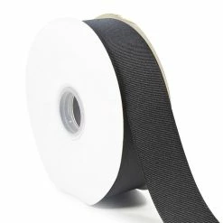 Best reviews of ⌛ LaRibbons and Crafts 1 1/2" 50yds Premium Textured Grosgrain Ribbon - Black ✔️