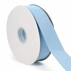 Hot Sale 🛒 LaRibbons and Crafts 1 1/2" 50yds Premium Textured Grosgrain Ribbon -Blue 😍