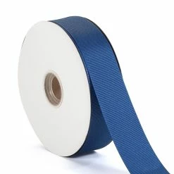 Hot Sale ⭐ LaRibbons and Crafts 1 1/2" 50yds Premium Textured Grosgrain Ribbon - Lt. Navy ⭐