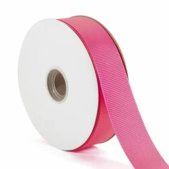 Discount 🎉 LaRibbons and Crafts 1 1/2" 50yds Premium Textured Grosgrain Ribbon -Vibrant Pink 🧨