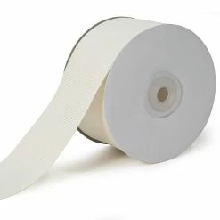 Best reviews of 💯 LaRibbons and Crafts 2 1/4" 20yds Premium Textured Grosgrain Ribbon -Antique White 👏