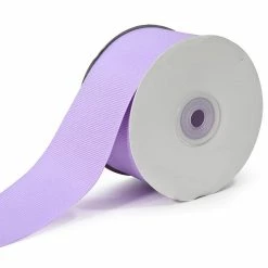 Deals ❤️ LaRibbons and Crafts 2 1/4" 20yds Premium Textured Grosgrain Ribbon - Lt Orchid 🤩