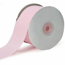 Cheapest ⌛ LaRibbons and Crafts 2 1/4" 20yds Premium Textured Grosgrain Ribbon - Lt Pink ❤️