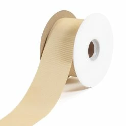 Brand new 🥰 LaRibbons and Crafts 2 1/4" 20yds Premium Textured Grosgrain Ribbon -Natural 😀