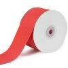 Promo 👏 LaRibbons and Crafts 2 1/4" 20yds Premium Textured Grosgrain Ribbon - Red 👏