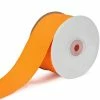 New ✨ LaRibbons and Crafts 2 1/4" 20yds Premium Textured Grosgrain Ribbon - Torrid Orange 🔔