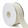 Hot Sale 👏 LaRibbons and Crafts 2 1/4" 50yds Premium Textured Grosgrain Ribbon -Antique White 👏