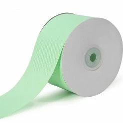 New 🎁 LaRibbons and Crafts 2 1/4" 50yds Premium Textured Grosgrain Ribbon -Mint 🎁