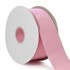 Brand new ✔️ LaRibbons and Crafts 2 1/4" 50yds Premium Textured Grosgrain Ribbon - Pink 🧨