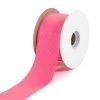 Discount 👏 LaRibbons and Crafts 2 1/4" 50yds Premium Textured Grosgrain Ribbon - Vibrant Pink ⭐