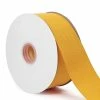 Best deal ❤️ LaRibbons and Crafts 2 1/4" 50yds Premium Textured Grosgrain Ribbon - Yellow Gold 🎉