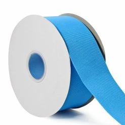 Hot Sale 😉 LaRibbons and Crafts 2 1/4" Premium Textured Grosgrain Ribbon - Island Blue ⭐