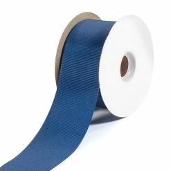 Brand new 🔔 LaRibbons and Crafts 2 1/4" Premium Textured Grosgrain Ribbon - Lt. Navy 🥰