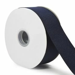 Buy 🔥 LaRibbons and Crafts 2 1/4" Premium Textured Grosgrain Ribbon -Navy 🧨