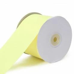 Budget 👍 LaRibbons and Crafts 3" 20yds Premium Textured Grosgrain Ribbon - Baby Maize 🤩