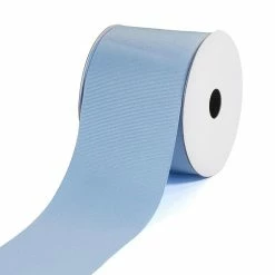 Hot Sale 💯 LaRibbons and Crafts 3" 20yds Premium Textured Grosgrain Ribbon - MILLENNIUM BLUE 👍
