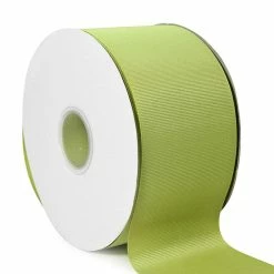 Best reviews of ✔️ LaRibbons and Crafts 3" 50yds Premium Textured Grosgrain Ribbon - LEMONGRASS 🎉