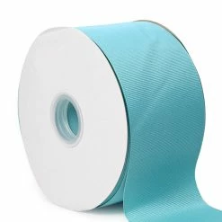 Deals 🌟 LaRibbons and Crafts 3" 50yds Premium Textured Grosgrain Ribbon-NAVAJO TURQUOISE 🔥