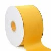 Best Pirce ⭐ LaRibbons and Crafts 3" 50yds Premium Textured Grosgrain Ribbon - Yellow Gold 👏