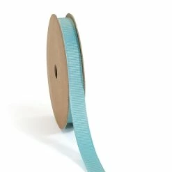 Budget 🧨 LaRibbons and Crafts 3/8" 100 yds Premium Textured Grosgrain Ribbon - Navajo Turquoise ⭐