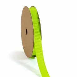 Top 10 🤩 LaRibbons and Crafts 3/8" 100 yds Premium Textured Grosgrain Ribbon - New Neon Lime 🔥