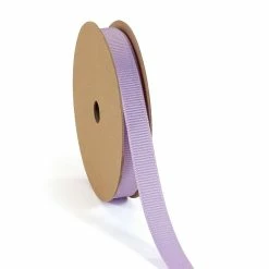 Best reviews of 👏 LaRibbons and Crafts 3/8" 100yds Premium Textured Grosgrain Ribbon -Lilac 😀