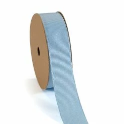 Budget 🧨 LaRibbons and Crafts 7/8" 100 yds Premium Textured Grosgrain Ribbon - Blue ✨