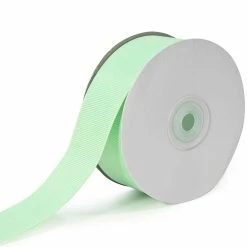 Best Pirce 🔔 LaRibbons and Crafts MINT 1 1/2" 20yds Premium Textured Grosgrain Ribbon ⌛