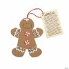 Deals 🌟 “Legend of the Gingerbread Man” 🎄 Christmas Ornament Craft Kit - Makes 12 🛒