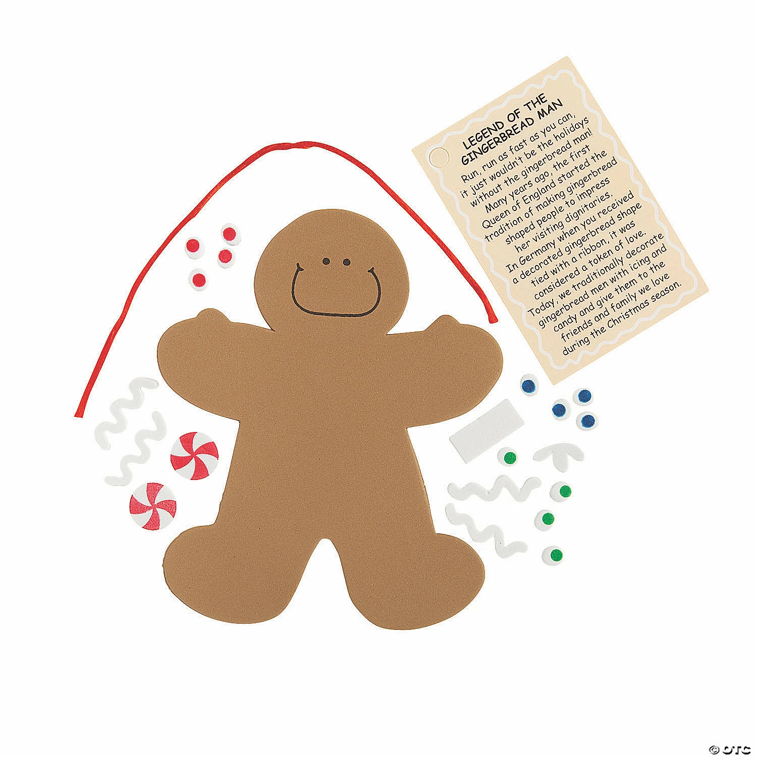 Deals π βLegend of the Gingerbread Manβ π Christmas Ornament Craft Kit - Makes 12 π 2 Deals π βLegend of the Gingerbread Manβ π Christmas Ornament Craft Kit - Makes 12 π - Image 2