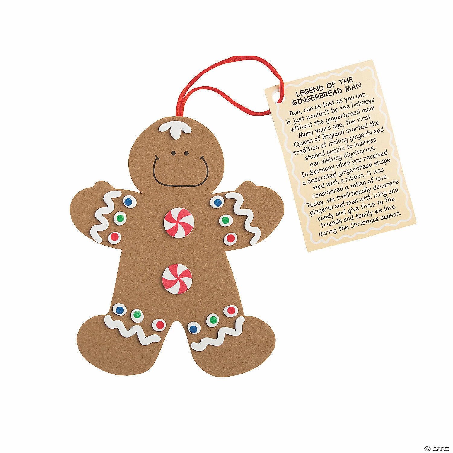 Deals π βLegend of the Gingerbread Manβ π Christmas Ornament Craft Kit - Makes 12 π 1 Deals π βLegend of the Gingerbread Manβ π Christmas Ornament Craft Kit - Makes 12 π