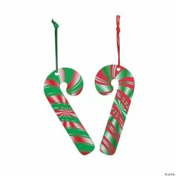Discount π€© Magic Color Scratch π¬ Candy Cane Ornaments - 24 Pc. π