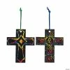 Flash Sale 🧨 Magic Color Scratch Cross Ornaments - 24 Pc. 😍