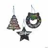Cheap 🥰 Magic Color Scratch Religious ❄ Christmas Ornaments - 24 Pc. 🔔