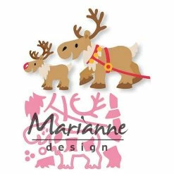 Best Pirce 👏 Marianne Design Collectables Eline's Reindeer 🔔