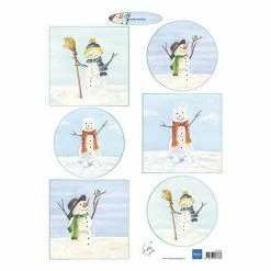Top 10 ✔️ Marianne Design Cutting Sheet Tiny's Snowmen 👍