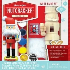 Promo 🛒 MasterPieces Nutcracker Santa wood shape 🧨