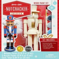 Cheapest ❤️ MasterPieces Nutcracker Soldier wood shape 💯
