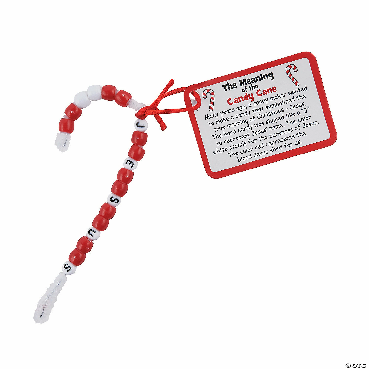 Outlet π Meaning of the π¬ Candy Cane Religious π Christmas Ornament Craft Kit - Makes 12 π 1 Outlet π Meaning of the π¬ Candy Cane Religious π Christmas Ornament Craft Kit - Makes 12 π