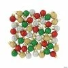 Best deal 🛒 Mini Glitter Craft ❄ Christmas Bulbs - 48 Pc. ❤️